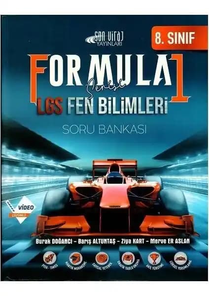 8. Sınıf LGS Fen Bilimleri Formula 1 Soru Bankası Detaylı İnceleme ve Değerlendirme
