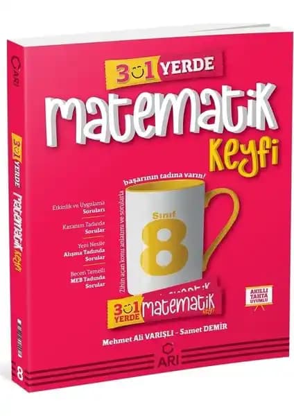 8. Sınıf Matematik Öğrencileri İçin Güncel ve Etkili Kaynak Arı Yayıncılık 3 Bir Yerde Matematik