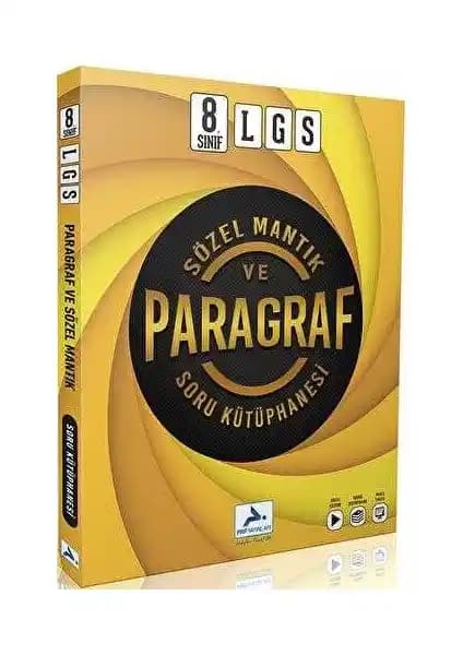 8. Sınıf Sözel Mantık ve Paragraf Soru Kütüphanesi Öğrenciler ve Eğitimciler İçin Güncel Kaynak