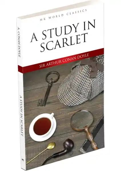 A Study in Scarlet Sherlock Holmes'un Maceralarını Anlatan Klasik Roman Türkçe Basımı