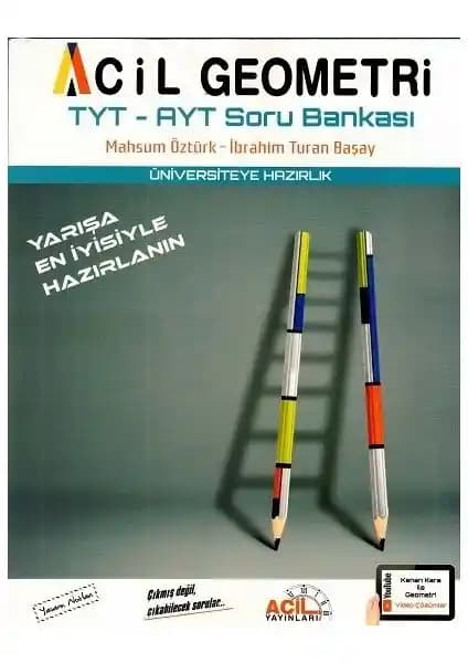 Acil Yayınları TYT AYT Geometri Soru Bankası Detaylı İnceleme ve Değerlendirme