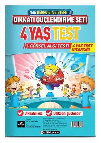Adeda DGS 4 Yaş Görsel Algı Testi: Çocukların Gelişimini Destekleyen Yenilikçi Eğitim Aracı