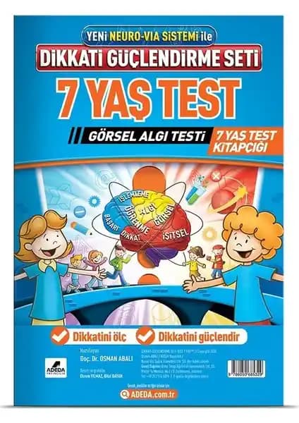 Adeda DGS 7 Yaş Görsel Algı Testi: Çocukların Dikkat ve Görsel Algı Seviyesini Ölçen Eğitim Aracı