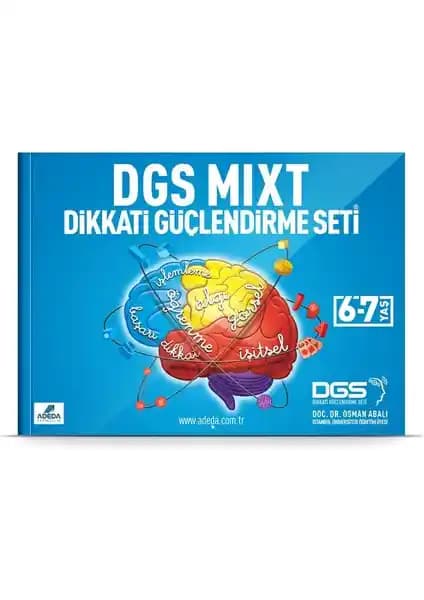 Adeda Yayıncılık Dikkati Güçlendirme Seti Mixt 6-7 Yaş Çocuklar İçin Bilişsel Gelişim Aracı