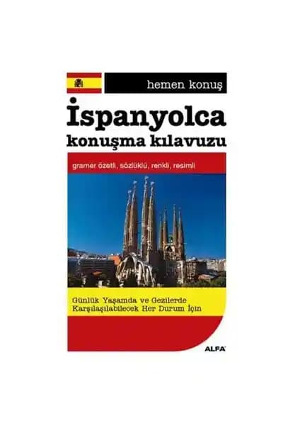 Alfa Yayınları Hemen Konus İspanyolca Konuşma Kılavuzu ile İspanyolca İletişiminizi Güçlendirin
