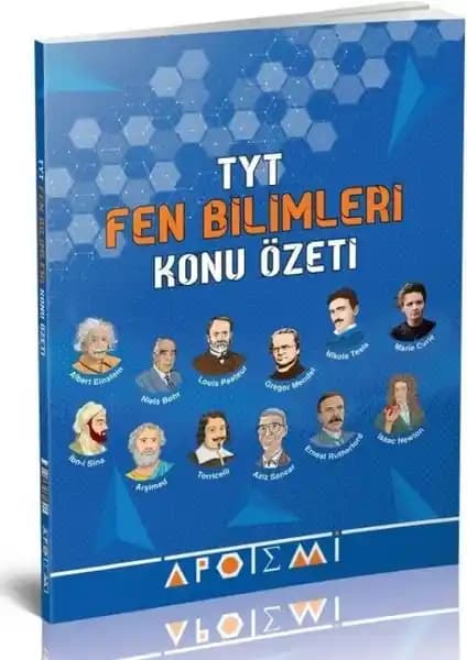 Apotemi Yayınları TYT Fen Bilimleri Konu Özeti: Güncel ve Detaylı Sınava Hazırlık Kaynağı