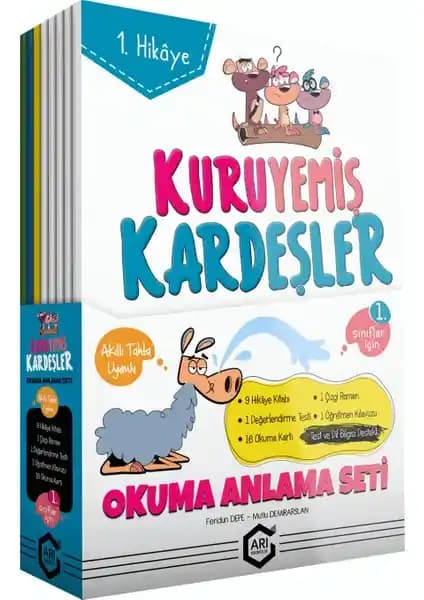 Arı Yayıncılık 1. Sınıf Kuruye<miş> Kardeşler Okuma ve Anlama Setiyle Çocukların Dil Becerilerini Geliştirin