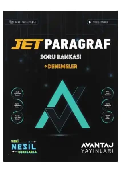 Avantaj Yayınları Jet Paragraf Soru Bankası: Üniversite Hazırlığında Güçlü Destek