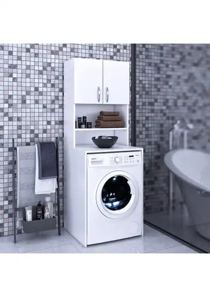 Aysima Banyo Dolabı ve Kenz Life Çamaşır Makinesi Dolabı Karşılaştırması 1