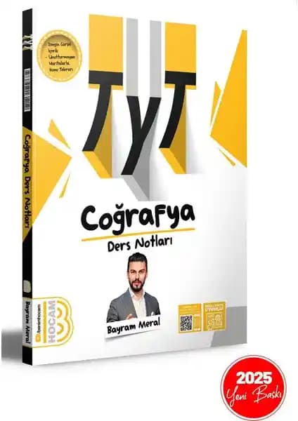 Benim Hocam Yayınları 2025 TYT Coğrafya Ders Notları Detaylı ve Kullanışlı Öğrenci Rehberi