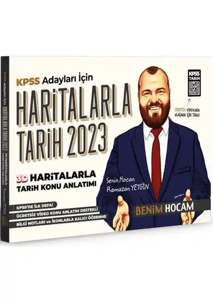 Benim Hocam Yayınları KPSS 2023 3 Deneme Haritalarla Tarih Kitabı İncelemesi ve Değerlendirmesi