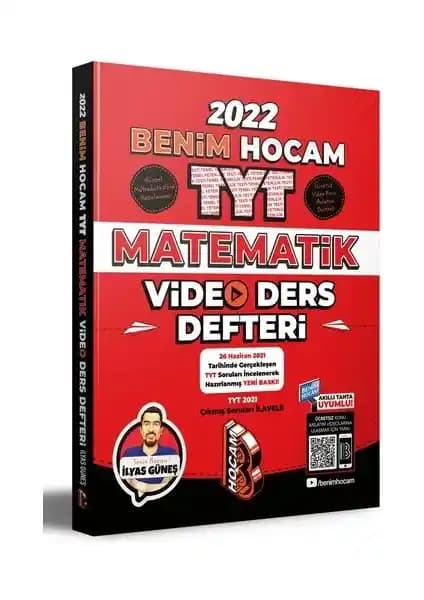 Benim Hocam Yayınları TYT 2022 Matematik Video Ders Defteri İncelemesi ve Öğrenme Avantajları