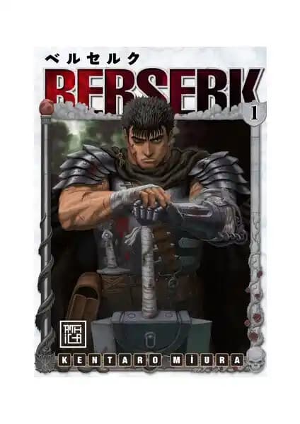 Berserk 1 - Kentaro Miura'nun karanlık ve epik manga başlangıcı, güçlü karakterler ve detaylı sanatla dikkat çekiyor