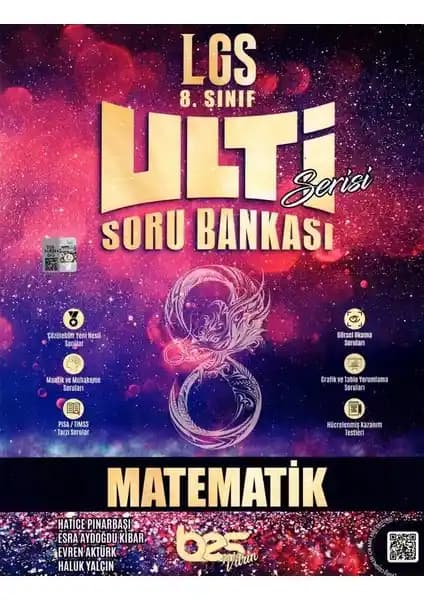 Bes Yayınları 8. Sınıf LGS Matematik Ulti Serisi Soru Bankası Öğrenciler İçin Kapsamlı Kaynak