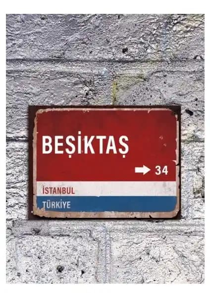 Beşiktaş Yön Tabelası ve Retro Ahşap Poster Karşılaştırması: Özellikler ve Kullanıcı Yorumları