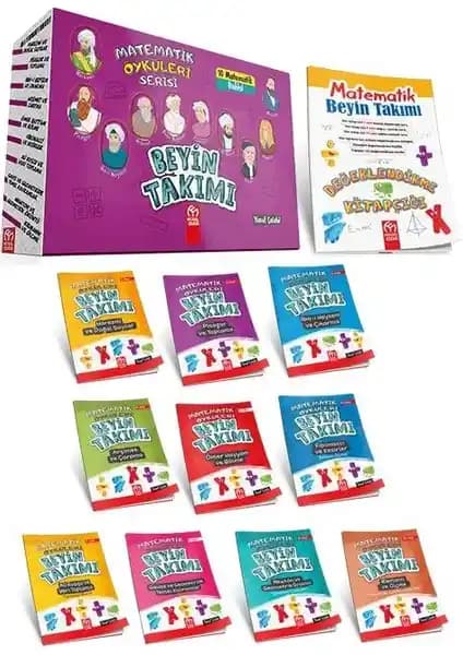 Beyin Takımı 10'lu Hikaye Seti: Çocuklar İçin Eğitici ve Eğlenceli Hikaye Kitapları