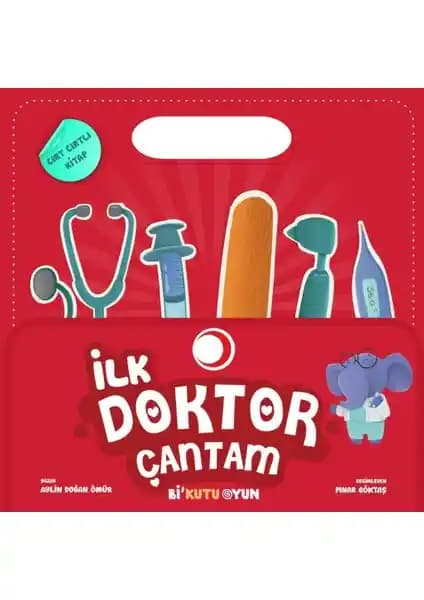 Bi Kutu Oyun İlk Doktor Çantam: Çocuklar İçin Eğitici ve Güvenli Sağlık Oyuncak Seti