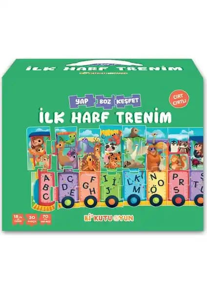 Bi Kutu Oyun İlk Harf Trenim Eğitici ve Eğlenceli Çocuk Öğrenme Seti Özellikleri ve Kullanımı