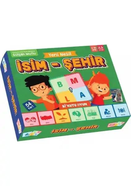 Bi Kutu Oyun Yeni Nesil İsim Şehir: Eğlenceli ve Öğretici Masa Oyunu Özellikleri