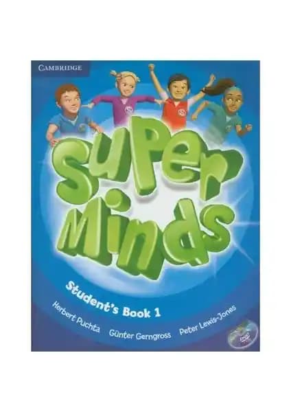 Cambridge Super Minds 1 Çalışma ve Öğrenci Kitabı Seti: Çocuklar İçin Çok Dilli Etkileşimli Eğitim