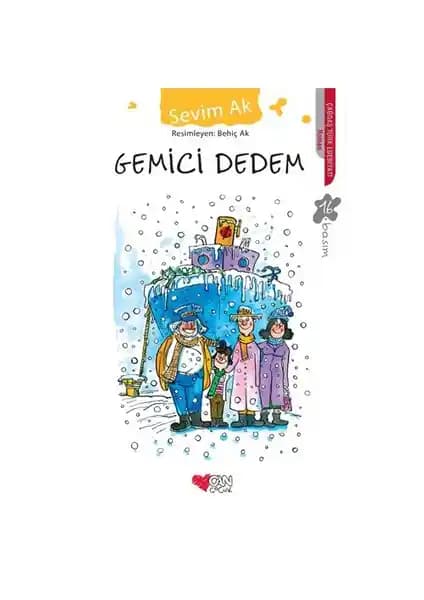 Can Çocuk Gemici Dedem - Sevim Ak'un Renkli ve Yaratıcı Çocuklar İçin Masal Kitabı