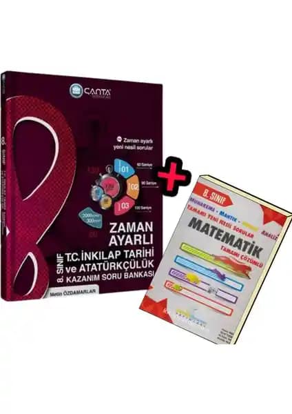 Çanta Yayınları 8. Sınıf Kazanım İnkılap Tarihi ve Atatürkçülük Soru Bankası