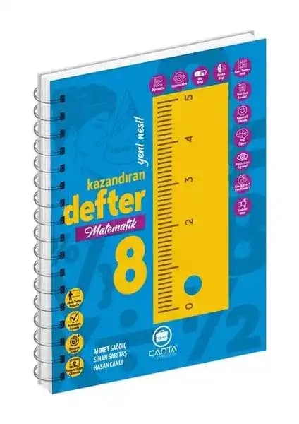 Çanta Yayınları 8. Sınıf Matematik Okula Yardımcı Kazanılan Defteri İncelemesi