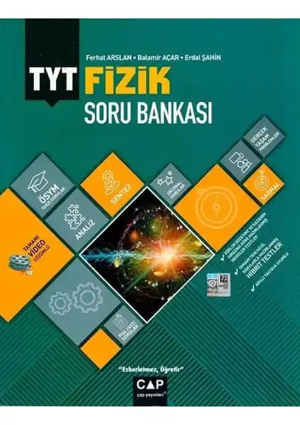Çap Yayınları TYT Fizik Soru Bankası: Güncel ve Etkili Sınava Hazırlık Kaynağı