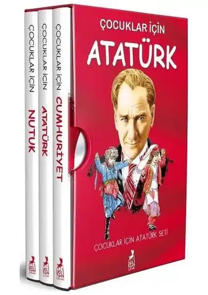 Çocuklar İçin Atatürk Seti: Türkiye'nin Temel Değerlerini Öğreten Eğitici Kitaplar