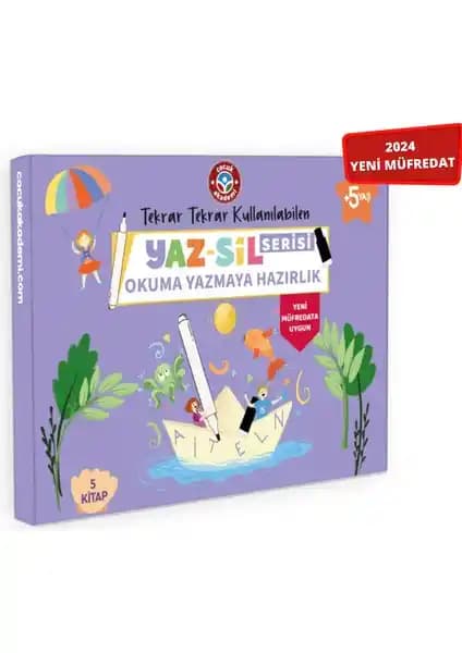 Çocuklar İçin Okuma ve Yazma Hazırlık Seti: Eğlenceli ve Dayanıklı Eğitim Materyali