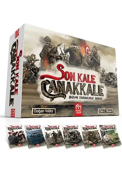 Çocuklar İçin Tarih Dolu Hikaye Seti: Son Kale Çanakkale 6'lı Hikaye Koleksiyonu
