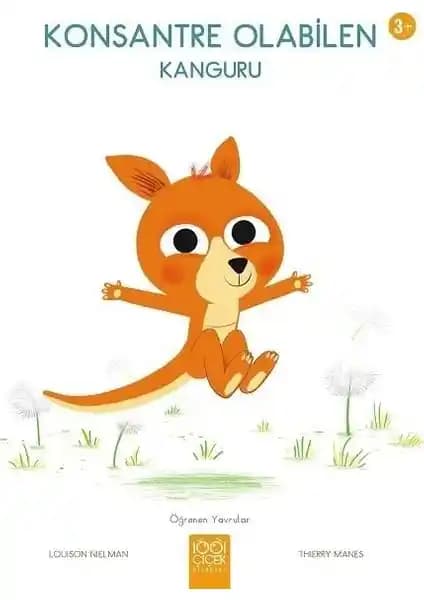 Çocukların Duygusal ve Zihinsel Gelişimine Katkı Sağlayan Konsantre Olabilen Kanguru Kitabı
