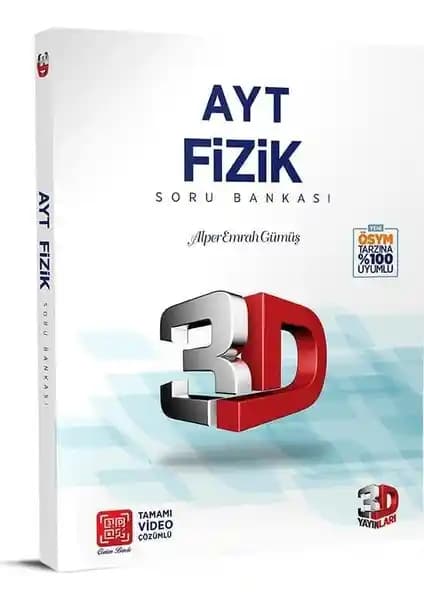 Çözüm Yayınları AYT 3D Fizik Soru Bankası ile Sınavlara Etkili Hazırlık Rehberi