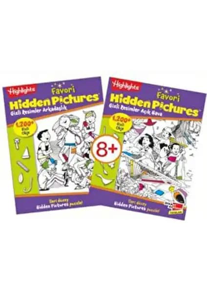 Dikkat ve Odak Geliştirmeye Yönelik Highlights Gizli Resimler 2'li Set Ürün Tanıtımı ve Özellikleri