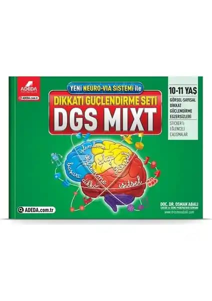 Dikkati Güçlendirme Seti Mixt 10-11 Yaş Çocuklar İçin Eğitim ve Gelişim Aracı