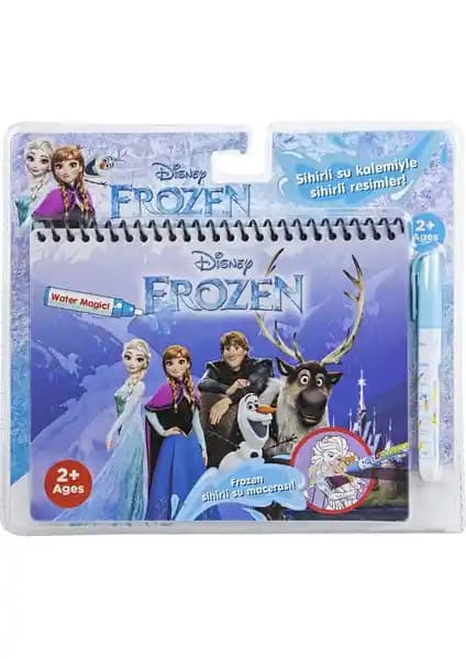 Disney Frozen Temalı Magic Water Su Boyama Kitabı Çocuklar İçin Eğlenceli ve Öğretici Aktivite