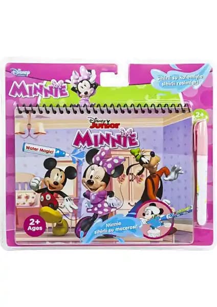 Disney Minnie Mouse Temalı Sulu Boyama Kitabı Çocuklar İçin Eğlenceli ve Öğretici Uygun Yaş Grubu 3-5