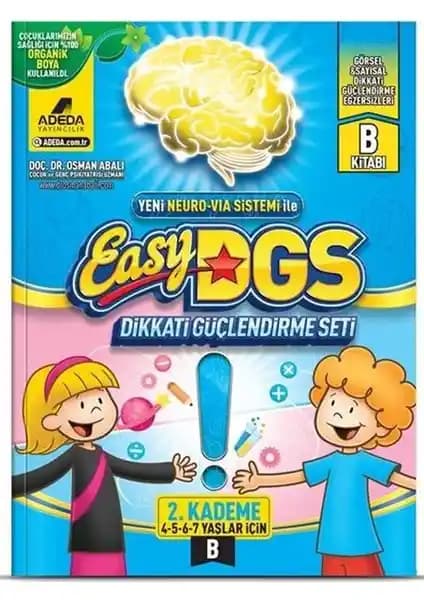 Easy Dikkati Güçlendirme Seti: Çocukların Dikkat ve Zeka Gelişimini Destekleyen Eğitim Materyali