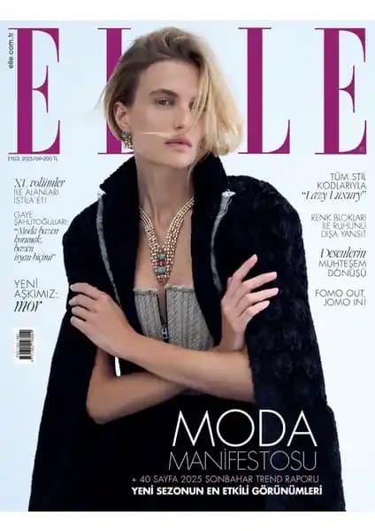 ELLE Dergisi Güncel Sayısı Kadın Moda ve Yaşam Tarzı İçerikleriyle Dikkat Çekiyor