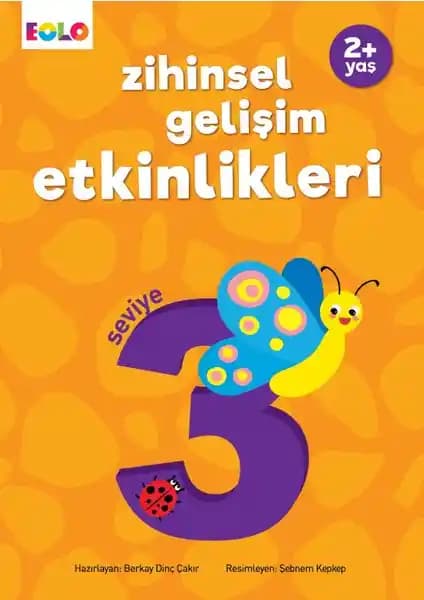 Eolo Yayıncılık 2+ Yaş Zihinsel Gelişim Etkinlikleri Kitabı Çocukların Bilişsel ve Dil Becerilerini Destekler