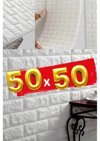 Ev Dekorasyonunda Kullanılan Renkli ve 3D Kendinden Yapışkanlı Duvar Kağıtlarının Karşılaştırması 1