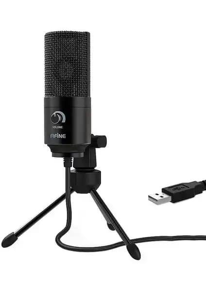 Fifine K669B USB Mikrofon: Uygun Fiyatlı Profesyonel Ses Deneyimi Sunar