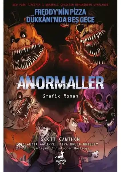 Freddy'nin Pizza Dükkanı'nda Beş Gece Anormaller Çizgi Romanı İncelemesi