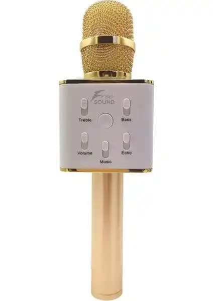 Freesound FS22 Gold Karaoke Mikrofonu ile Partilerinizi Canlandırın ve Eğlenceyi Zirveye Çıkarın