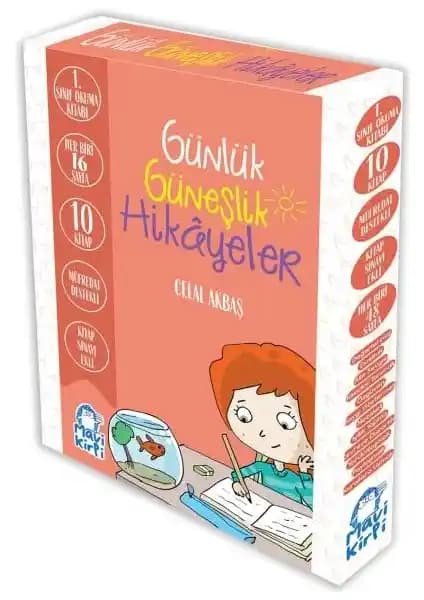 Günlük Güneşlik Hikayeler Seti: 1. Sınıf Öğrencileri İçin Eğitici ve Eğlenceli Okuma Kaynağı