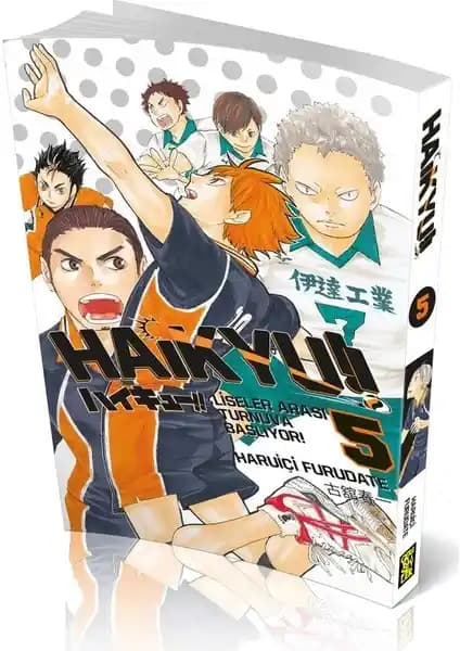 Haikyu!! 5. Cilt Gerekli Şeyler Yayıncılık Türkçe Spor ve Gençlik Temalı Manga