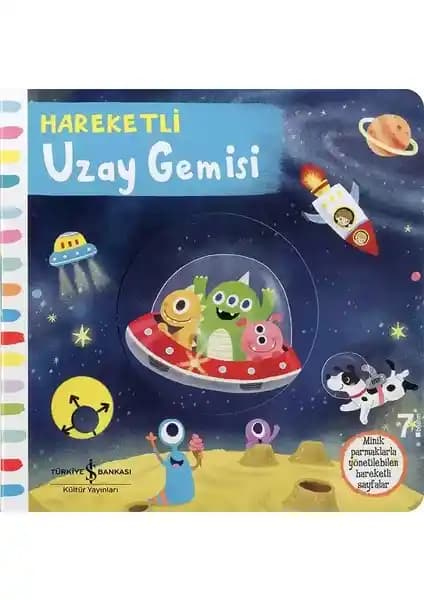 Hareketli Uzay Gemisi Çocuk Kitabı: Motor Becerileri ve Uzay Kavramını Öğreten Yenilikçi Tasarım