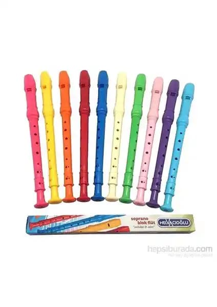 Helvacıoğlu 1000 Blok Flüt Sarı: Başlangıç Seviyesi İçin Uygun Taşınabilir Müzik Enstrümanı