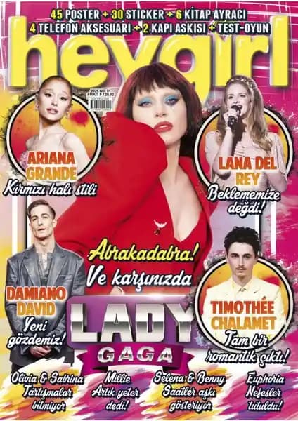 Heygirl Dergisi Güncel Sayı: Genç Kızlara Yönelik Moda, Güzellik ve Eğlence İçerikleri