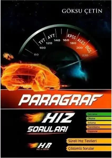 Hız Yayınları ve Renk Paragraf 2022 Kitabı ile Sınavlara Güçlü Hazırlık